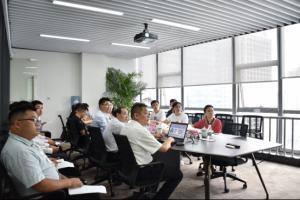 贵阳市大数据局一行赴贵州华为云软件开发创新中心参观考察